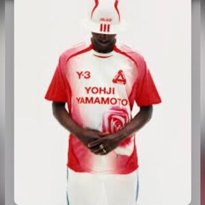 Palace Y-3 Football T-Shirt NWT XS